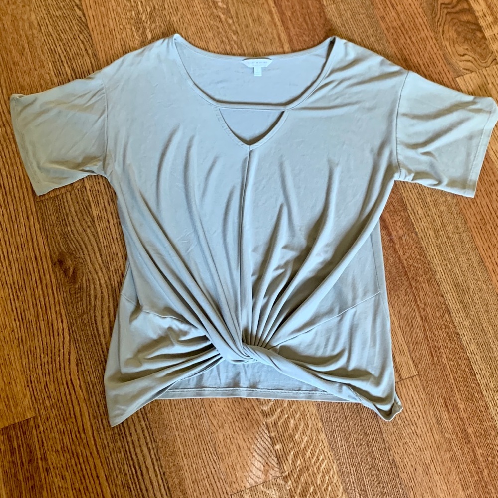 Lucky 🍀 Brand cut out front shirt